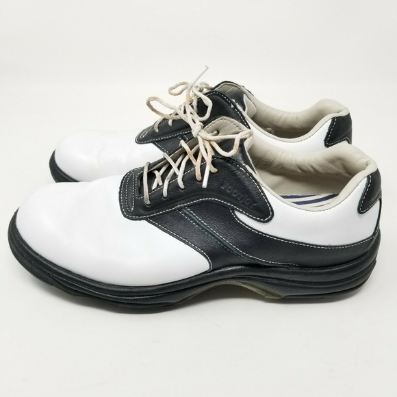 Woman’s FootJoy Contour Series White Black Golf Sh - Picture 6 of 11
